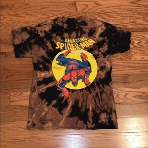 Bleached Spider-Man shirt
